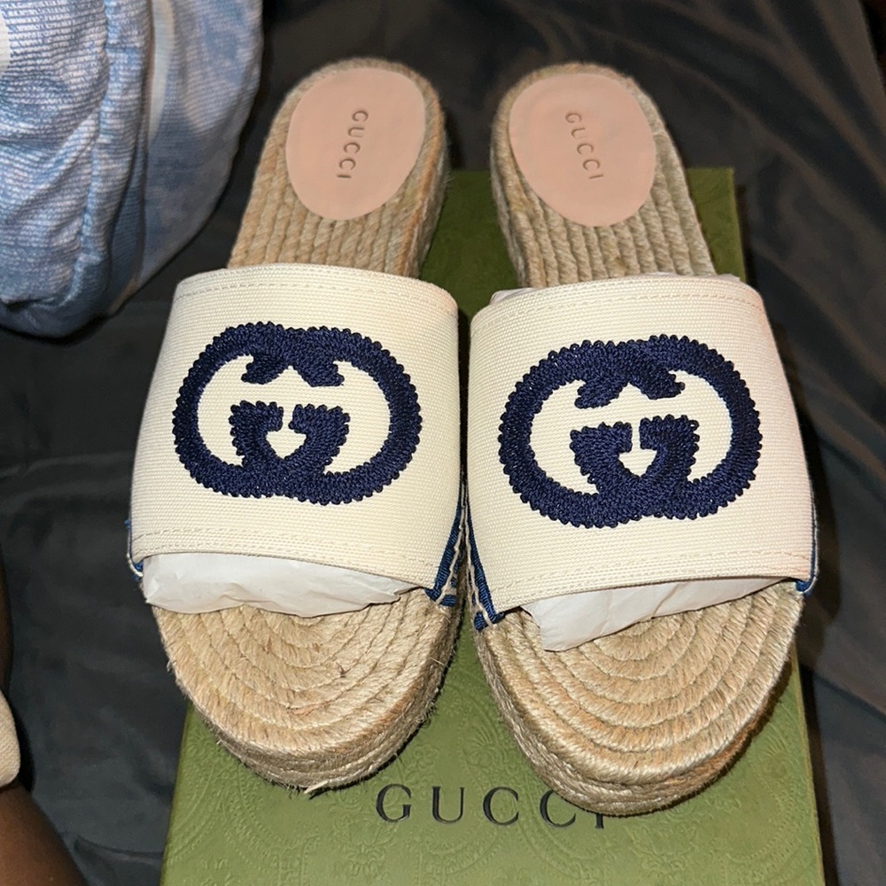 Gucci Women’s Espadrilles Slides